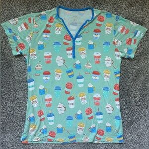 Little Sleepies Women’s pajama top - Medium